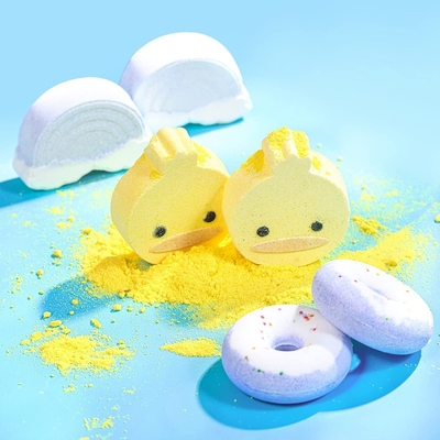 Bath Cleaning Bombs Bath Bombs For Handmade Bath Salt Ball Romantic Kids Doll Bubble Wholesale Customized Bombs