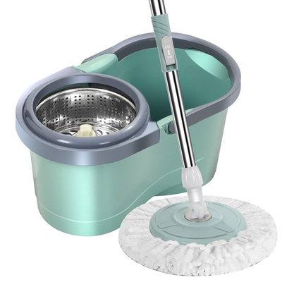 Viable Wholesale Microfiber Spin Spin Mop And Bucket Floor Cleaning System Factory