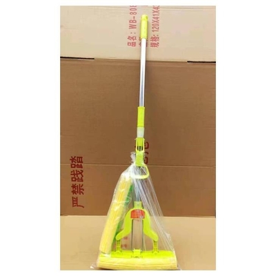 Newest Design Broom 360 Handle Smart Sponge Sustainable Aluminum Telescopic Easy Dry Floor Sponge Roll PVA Sponge Mop