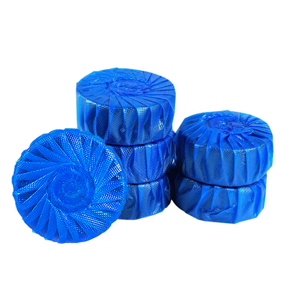 Sustainable Automatic Toilet Bowl Cleaner Tablets For Tank Flush Solid Blue Toilet Bowl Cleaning Labels
