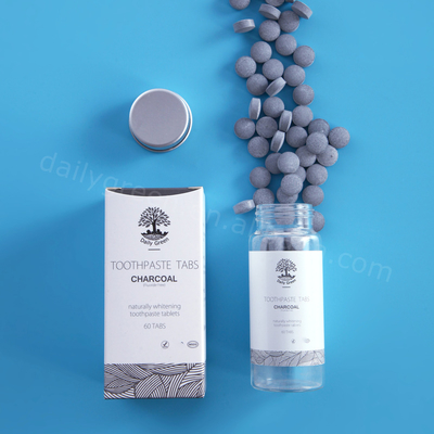 Purpose Teeth Whitening Whitening Toothpaste Tablets Herbal Charcoal With Fluoride