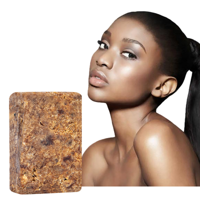 Hot Sales Basic Cleansing Skin Care Whitening and Brightening 100% Natural Handmade Raw African Black Soap