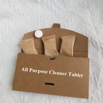 Disposable eco tablet cleaner multi purpose effervescent cleaning tablet