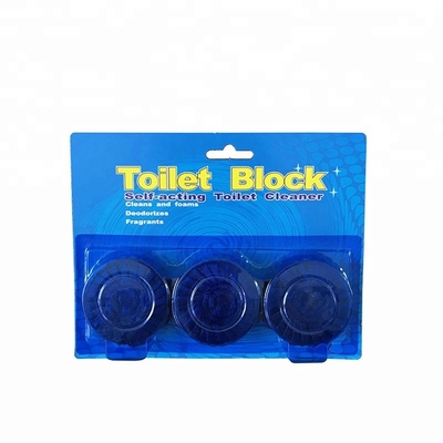 Eco Friendly Sustainable Toilet Bowl Cleaner Tablets Blue